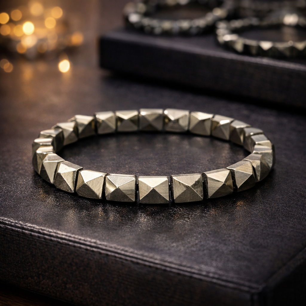 PYRITE POWER  STRENGTH BRACELET