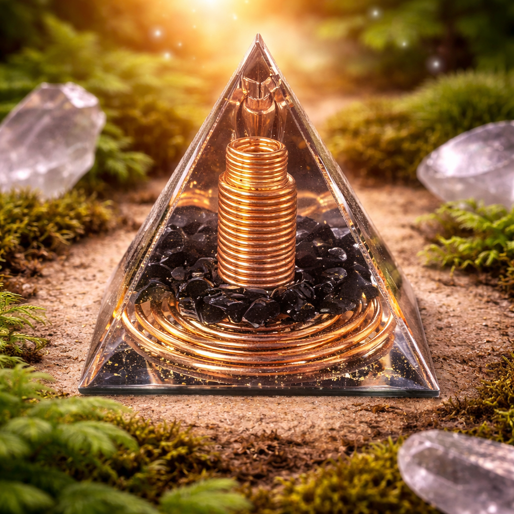 Energy Harmony Crystal Pyramid