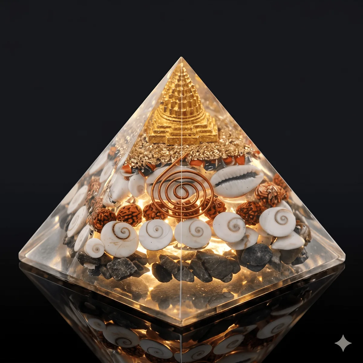 Citrine Wealth Energy Pyramid