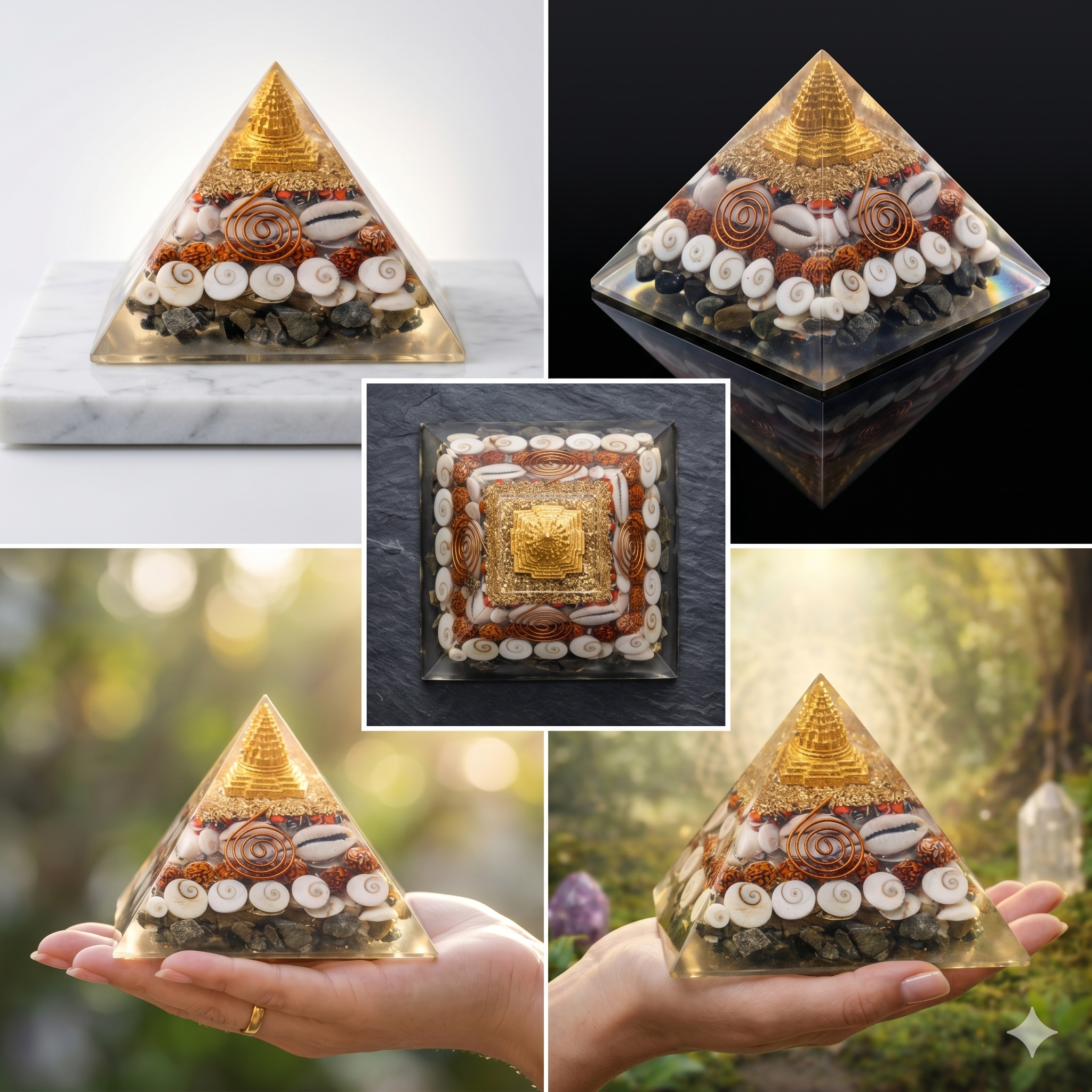 Citrine Wealth Energy Pyramid