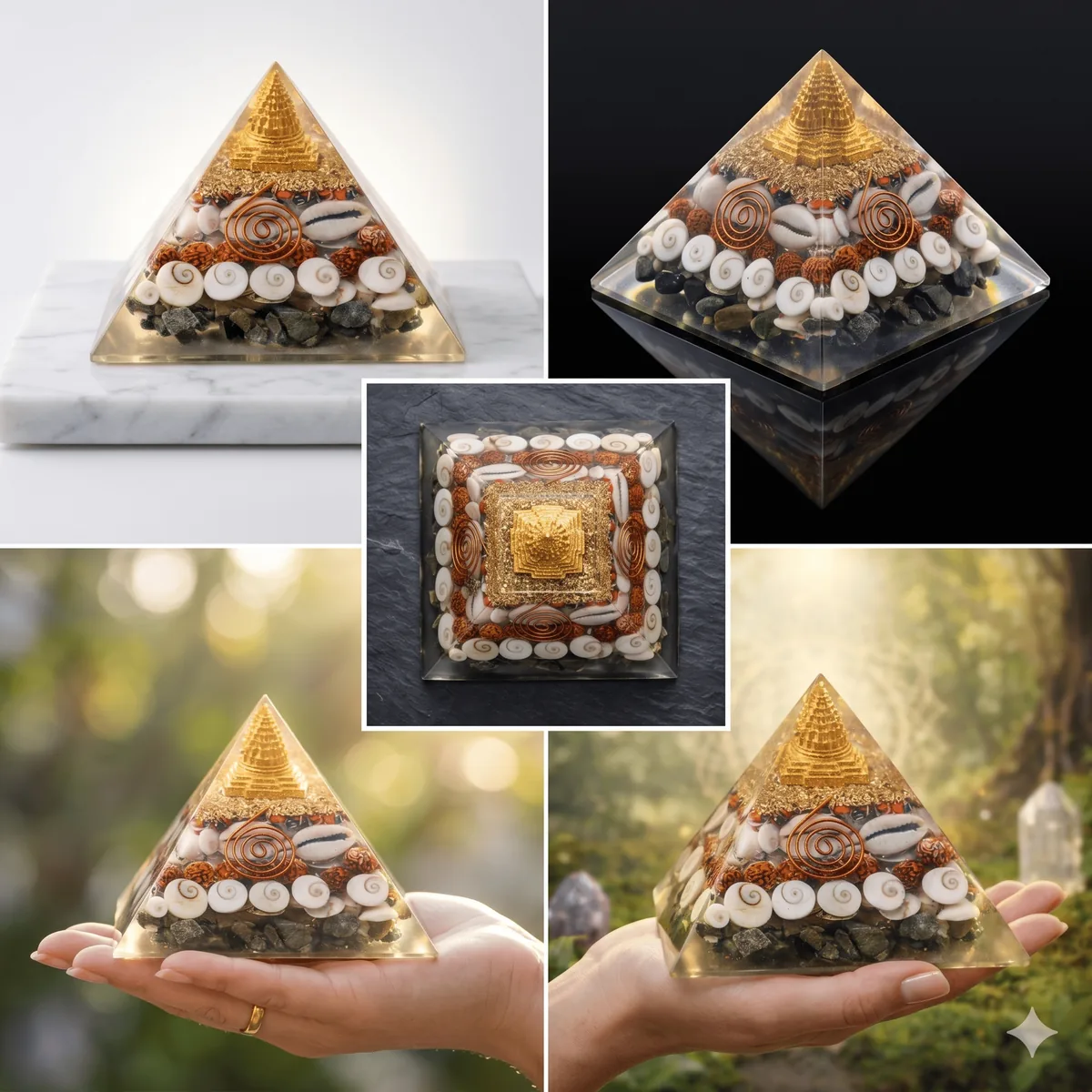 Citrine Wealth Energy Pyramid