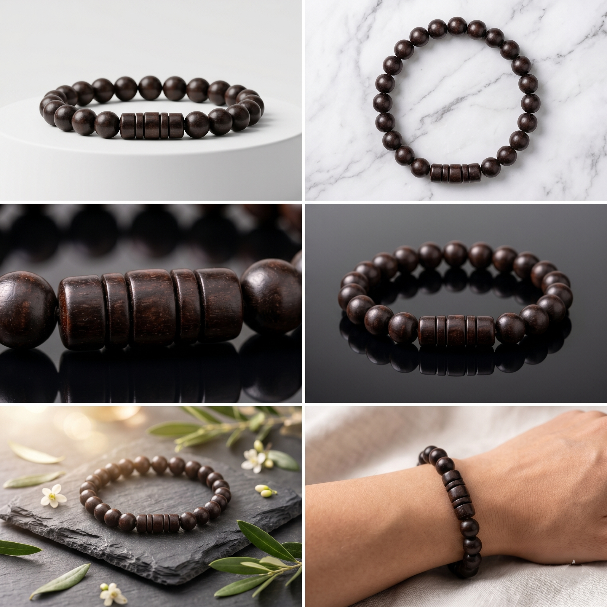 ROOTED CALM SANDALWOOD BRACELET